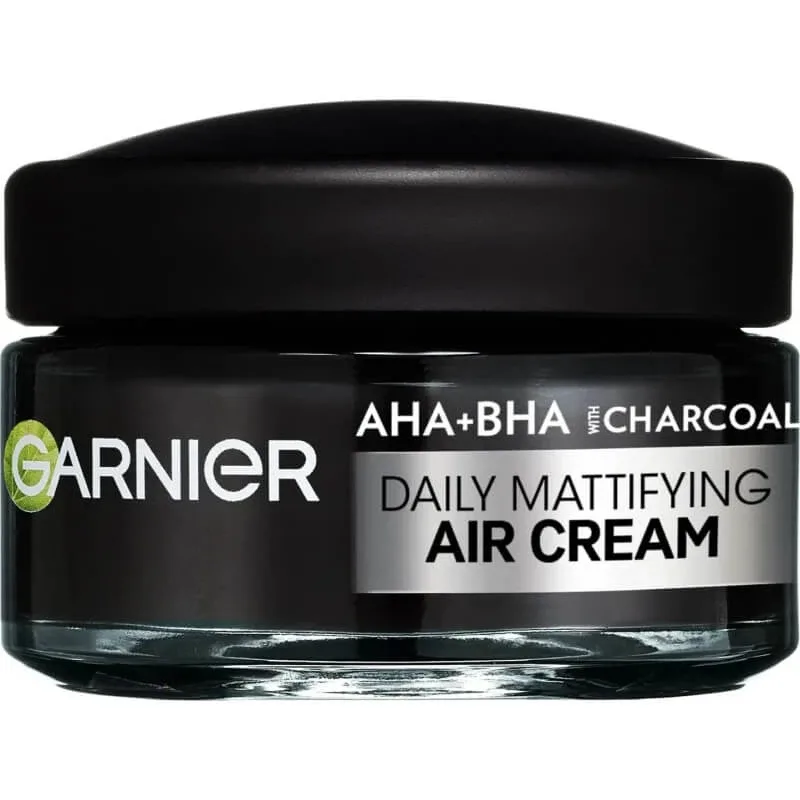 Garnier Pureactive Air Cream - AHA+BHA cu cărbune - cremă matifiantă ușoară 50 ml — preț și oferte