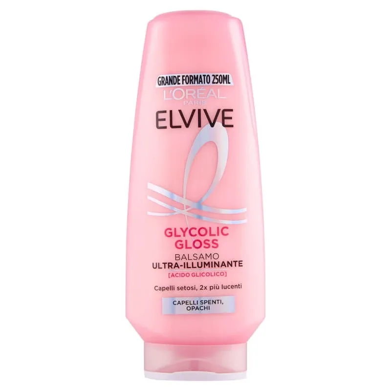 Elvive Glycolic Gloss – balsam ultra-luminant pentru părul lipsit de strălucire, 250 ml — preț și oferte