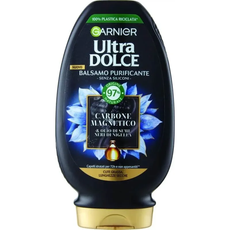 Garnier Ultra Doux – balsam purificator cu cărbune, 200 ml — preț și oferte
