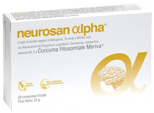 Terbiol Farmaceutici Neurosan Alpha Supliment alimentar 20 de tablete — preț și oferte