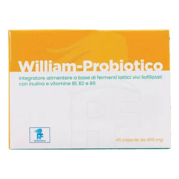 William-probiotic supliment alimentar 45 capsule — preț și oferte
