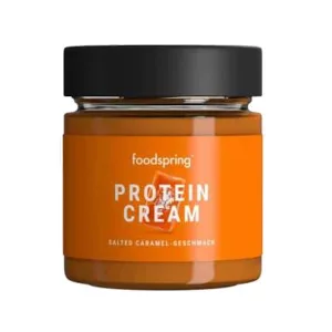 Cremă proteică de caramel sărat