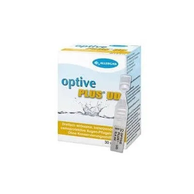 Optive plus ud picături oftalmologice 30 flacoane monodoză 0,4 ml — preț și oferte