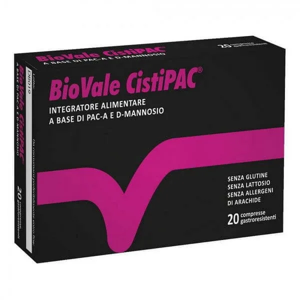 BIOVALE CISTIPAC 20CPR GASTRO — preț și oferte