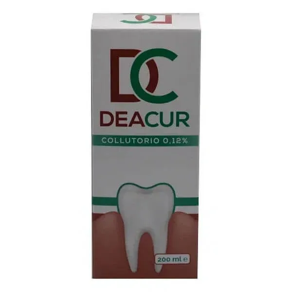 DEACUR Apa de gură 0,12% 200ml — preț și oferte
