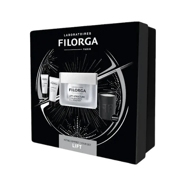 Set Filorga lift-structure cremă de zi, cremă de noapte, ser și lumânare — preț și oferte