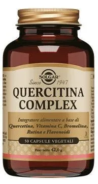 Solgar Quercitin Complex 50 Capsule vegetale Vitamina C Sistem imunitar — preț și oferte