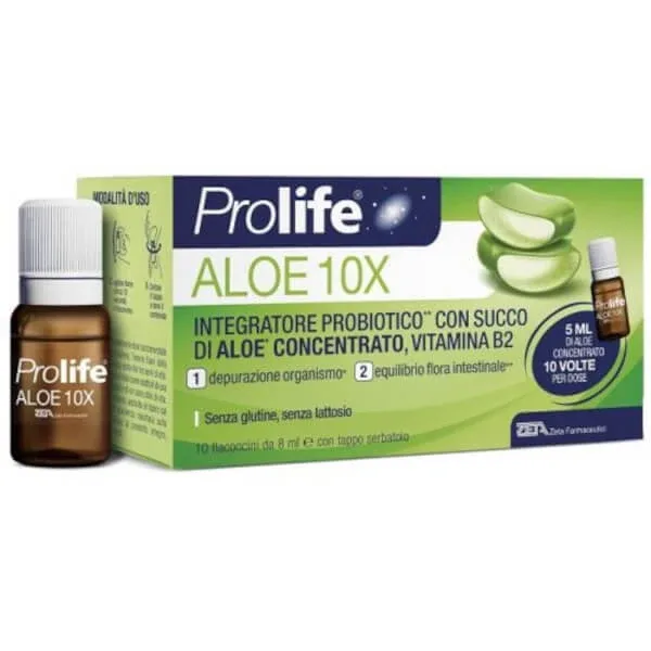Prolife Aloe 10 flacoane x 8ml — preț și oferte