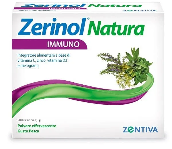 ZERINOL NATURA IMMUNO 20 PUNGI — preț și oferte
