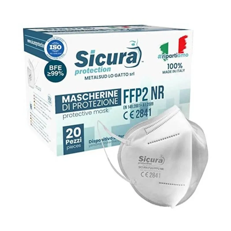 FFP2 Măști de protecție mărimea S Sicura Protection 20 bucăți — preț și oferte