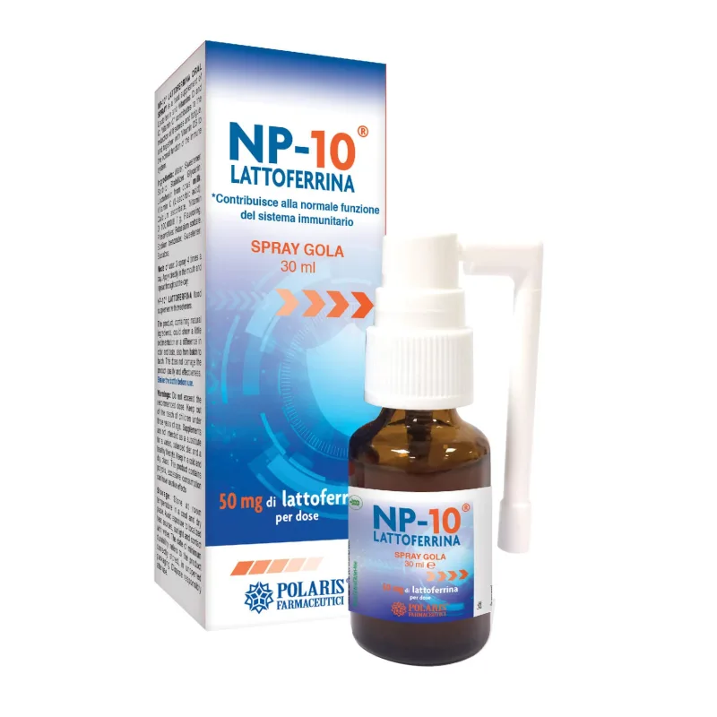 NP-10 Lactoferrina Spy Throat — preț și oferte