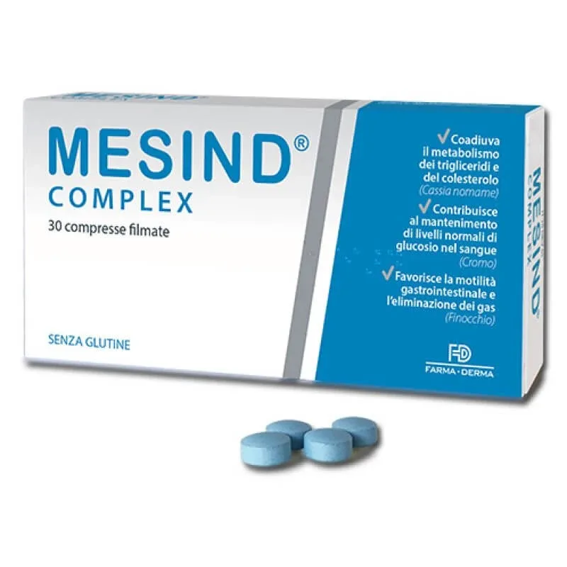 MESIND® COMPLEX FARMA-DERMA 30 comprimate filmate — preț și oferte