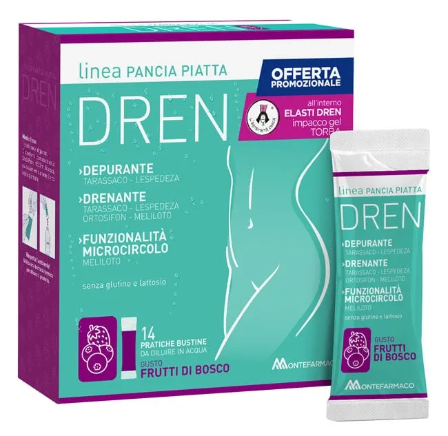 Flat Belly Dren Wild Berries 14 Stick Pack + Peat Gel Pack 100ml — preț și oferte