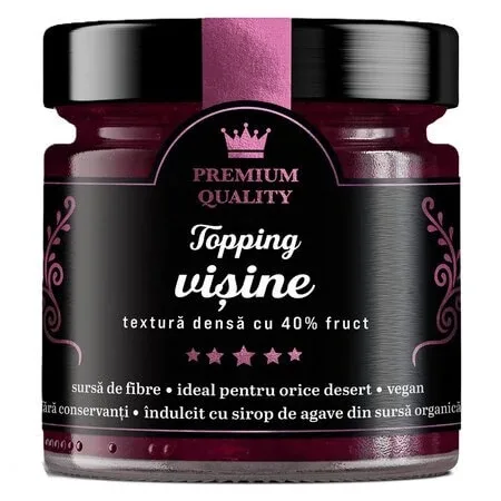 Topping cu visine Secretele Ramonei, 250 g, Laboratoarele Remedia — preț și oferte