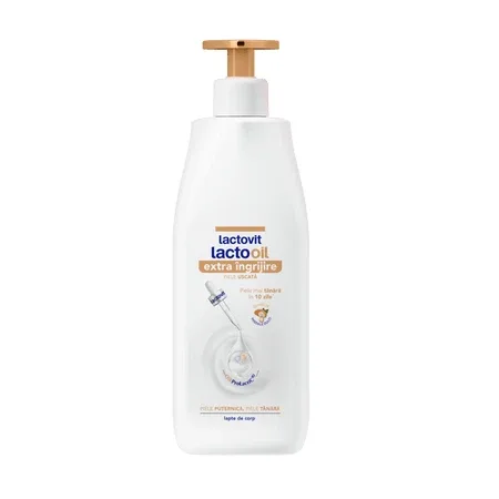 Lapte de corp Lactourea Lactooil, 400 ml, Lactovit — preț și oferte