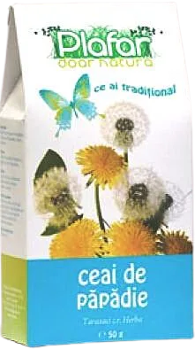 Ceai herba de papadie, 50g, Plafar — preț și oferte