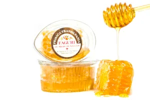 Fagure cu miere de salcam la caserola, 70g, Prisaca Transilvania