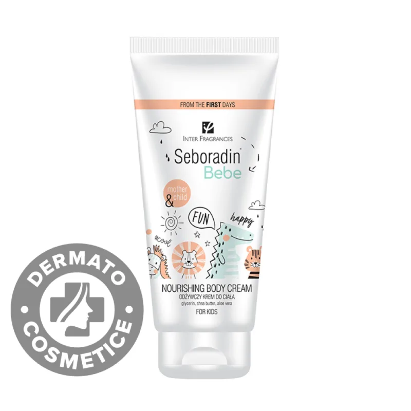 Crema de corp nutritiva Bebe, 200ml, Seboradin — preț și oferte