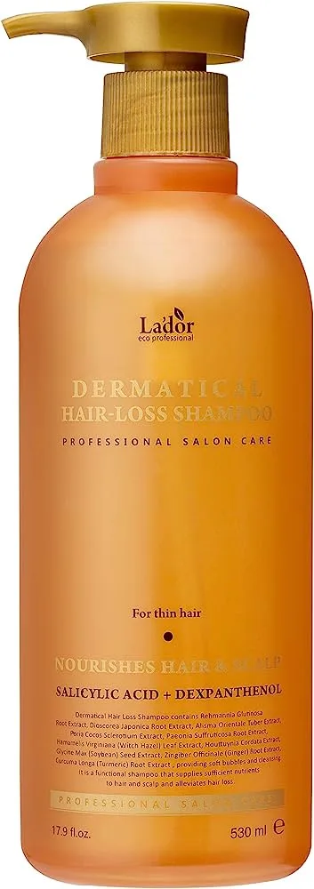 Sampon pentru caderea parului subtire Dermatical, 530ml, La'dor — preț și oferte