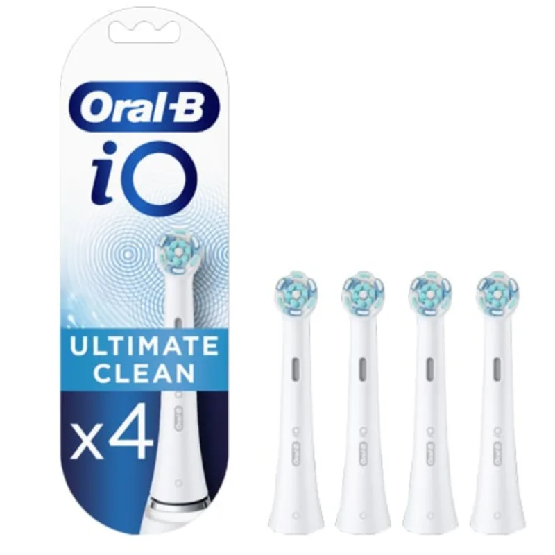 Rezerve periuta de dinti electrica iO Ultimate Clean Alb, 4 bucati, Oral-B — preț și oferte
