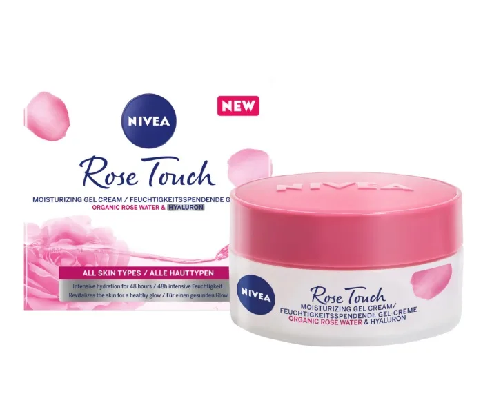 Nivea Rose Touch - crema de zi cu apa de trandafiri - 50 ml — preț și oferte