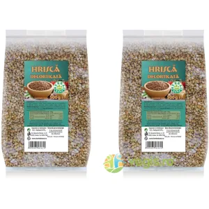 Pachet Hrisca Cruda Decorticata 500g+500g