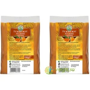 Pachet Turmeric (Curcuma) 100g+100g