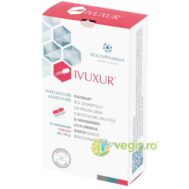 Ivuxur 14cpr KOLINPHARMA — preț și oferte