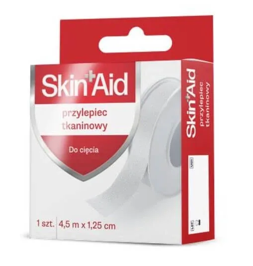 Pânză adezivă Skin Aid 4,5 m x 1,25 cm, 1 buc Rodzina Zdrowia — preț și oferte