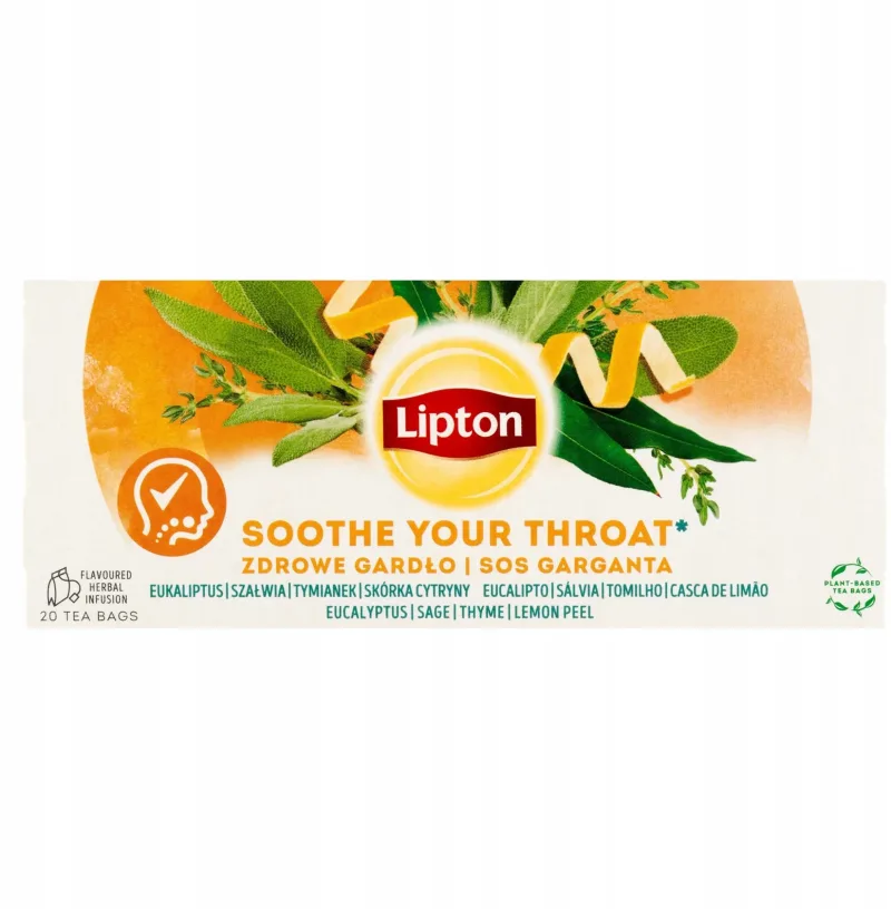 Lipton Sythroat ceai de plante 20 pliculețe — preț și oferte