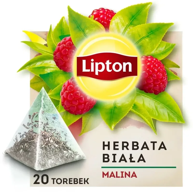 Lipton White Raspberry ceai alb 20 pliculețe — preț și oferte