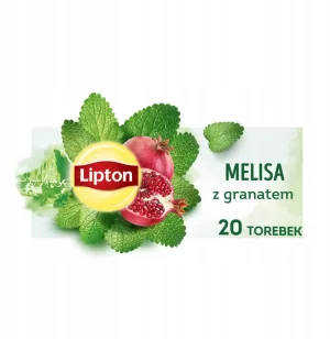 Lipton Herbal Melissa ceai din plante 20 pliculețe