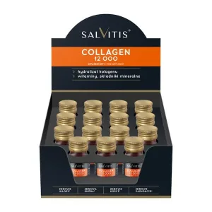 Salvitis Kit colagen, colagen pentru băut, lichid, 30 ml x 15 buc.