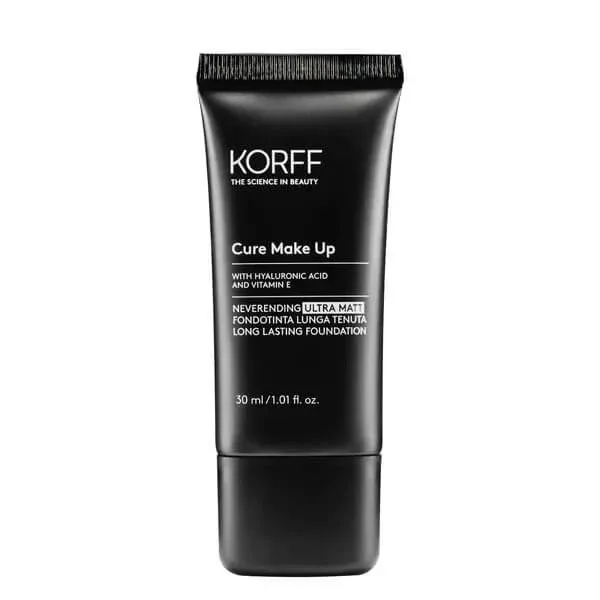 Fond de ten Korff Neverending Ultra Matt SPF30 cu rezistență îndelungată 06 30ml — preț și oferte