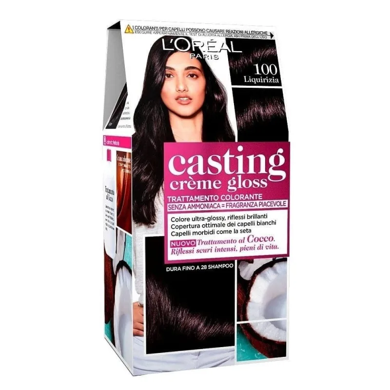 L'OREAL CASTING CREME GLOSS TRATAMENT COLORANT FĂRĂ AMONIAC 100 LEMN DULCE L'Oréal Paris — preț și oferte