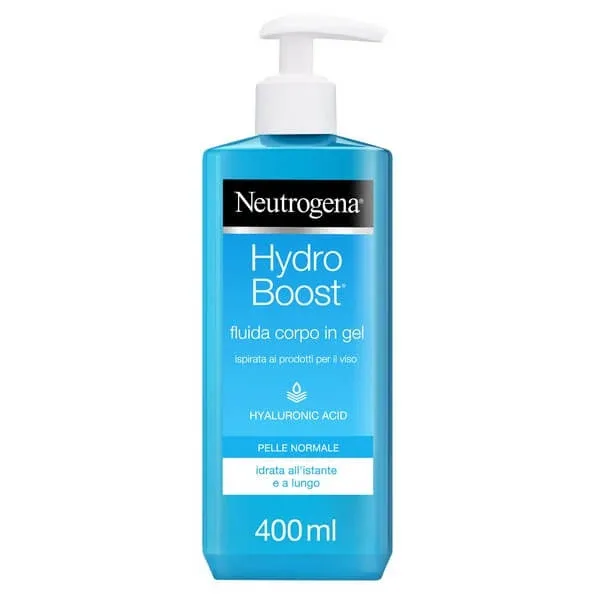 Neutrogena Hydro Boost Fluid Gel cremă hidratantă pentru corp cu acid hialuronic 400 ml — preț și oferte