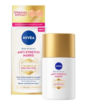 Nivea Anti Stretch Marks Luminous 630 - ulei de corp anti-vergeturi - 100 ml