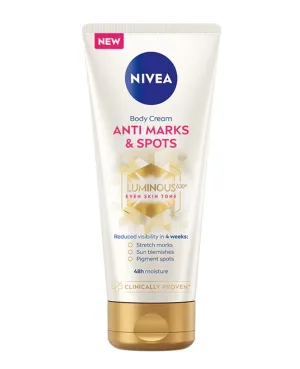 Nivea Anti Marks & Spots Luminous 630 Body Cream - crema de corp anti-vergeturi si anti-pete - 200 ml