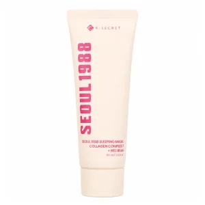 Masca de noapte hidratanta Collagen Complex 7 + Red Bean, 60ml, K-SECRET SEOUL 1988