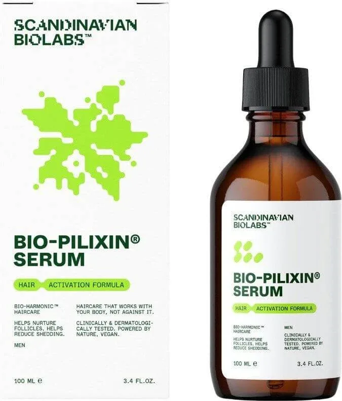 Scandinavian Biolabs® Bio-Pilixin® Activation serum pentru încetinirea căderii părului și promovarea creșterii părului pentru bărbați 100 ml — preț și oferte