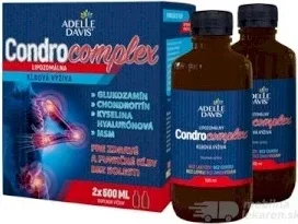 Adelle Davis CONDROCOMPLEX Nutriție lipozomală pentru articulații 2×500 ml, supliment alimentar