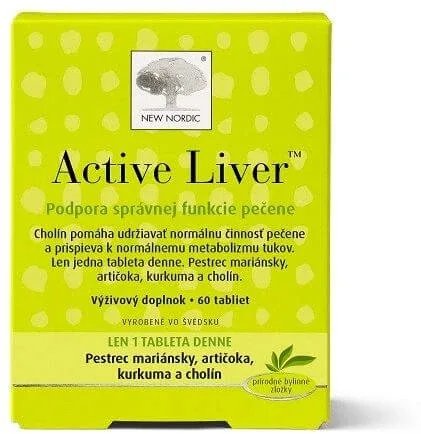New Nordic Active Liver 60 comprimate — preț și oferte