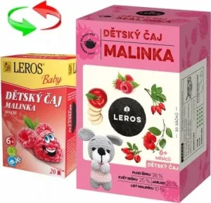 LEROS CHILDREN'S TEA MALINKA 2x20g, ceai pentru copii