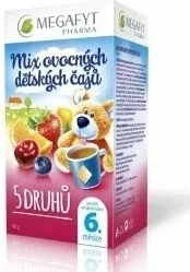 MEGAFYT MIX de ceaiuri de fructe pentru copii 4 TIPURI 20×2 g, de la sfârșitul lunii a 6-a