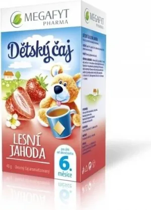 MEGAFYT Ceai pentru copii FOREST BERRY 20×2 g (40 g), ceai de fructe