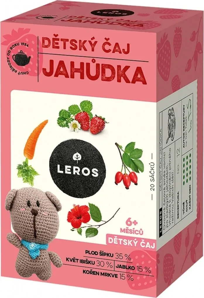 LEROS CHILDREN'S TEA JAHÔDKA 20×2g, ceai — preț și oferte