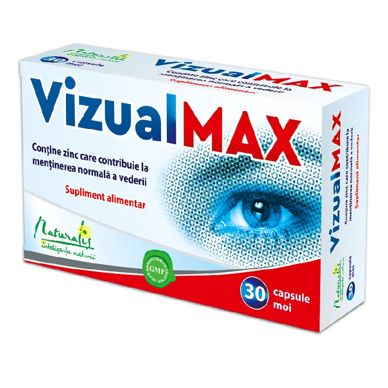 VizualMax, 30 capsule moi, Naturalis — preț și oferte