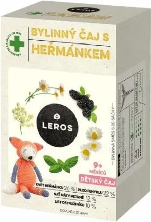 LEROS CHILDREN'S HERBAL TEA 20×1,8 g, ceai de plante pentru copii