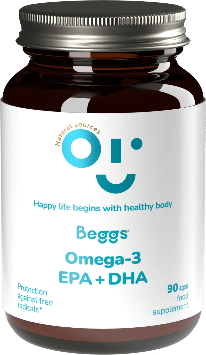 Beggs Omega-3, EPA+DHA 90 capsule — preț și oferte