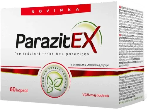ParazitEx preparat împotriva paraziților 60 capsule — preț și oferte